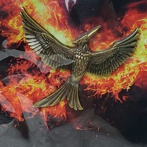 THE HUNGER GAMES MOCKINGJAY PART 2 BROOCH PIN NIP
